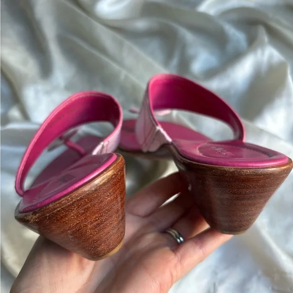 Pink Summer Sandals with Flower Details - Picture 5 of 8